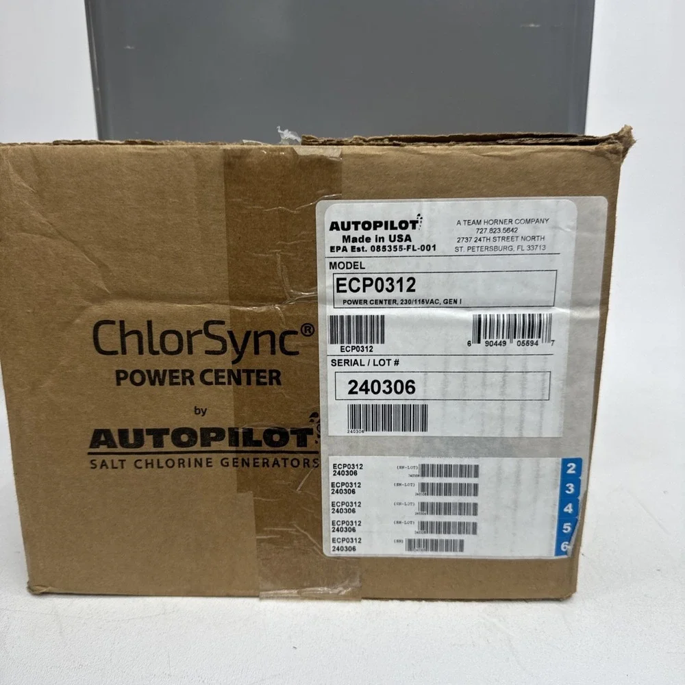 AutoPilot ChlorSync Salt Chlorine Generator Power Center ECP0312